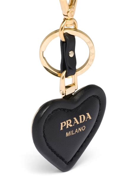 prada mink heart fur keyring|Prada Keychains & Keyrings for Women .